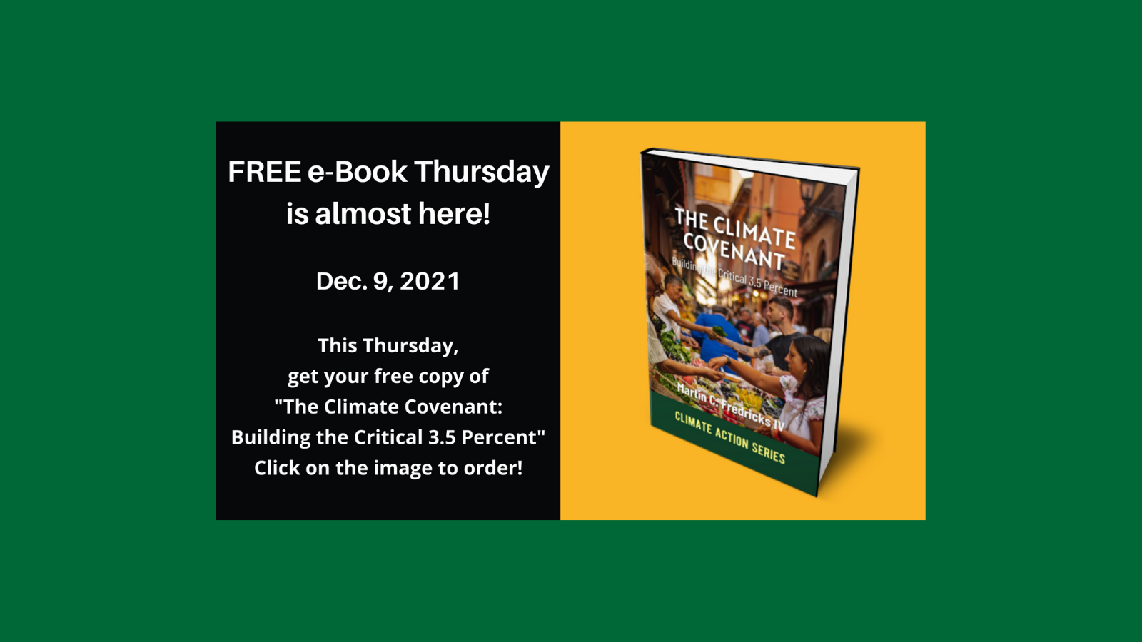 IV Words masthead - FREE Thursday, "The Climate Covenant"